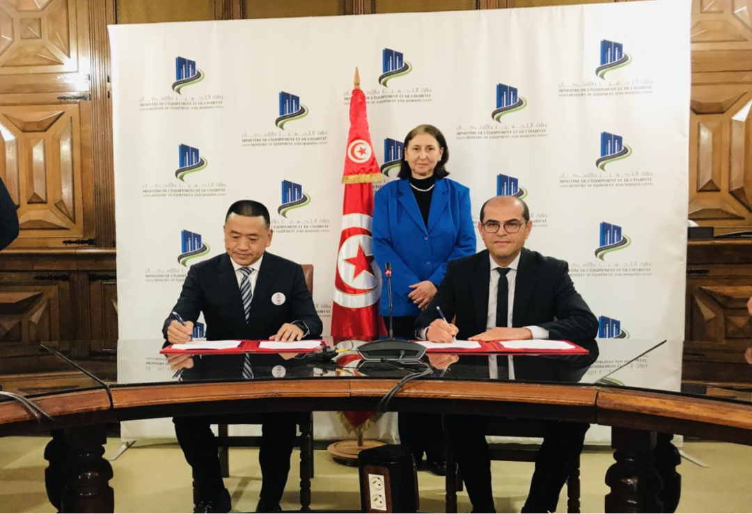 海外市场新突破！突尼斯比塞大大桥项目正式签约